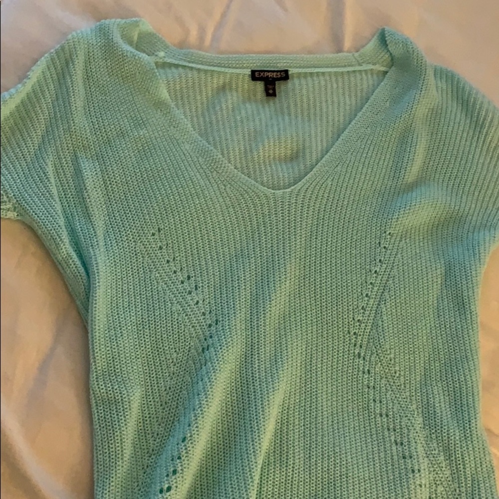 Express quarter length sweater